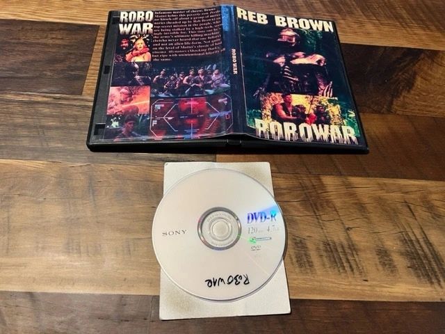 Robowar DVD-R - Reb Brown 1988 Action Classic - Obscure