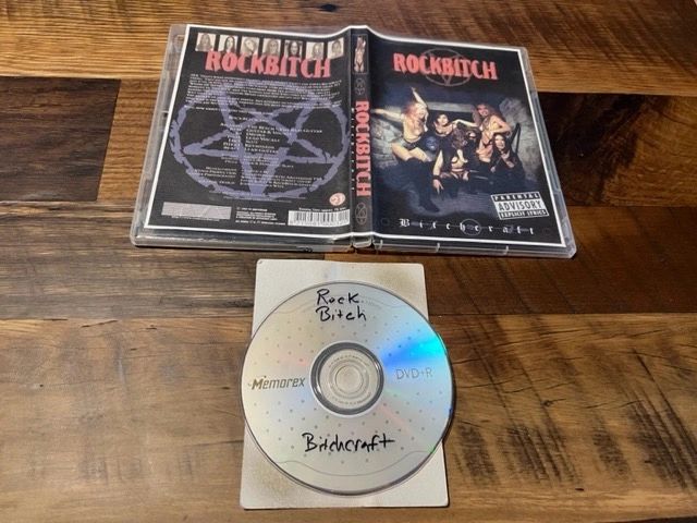 Rockbitch: Bitchcraft DVD-R - 90's Obscure - Hard to Find - Rare Documentary