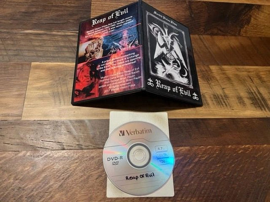 Reap Of Evil DVD-R - Morbid Vision Films - Very Rare - Obscure Horror - OOP