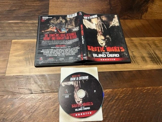 Erotic Nights of the Blind Dead DVD - Wild Eye Releasing - Raw & Extreme