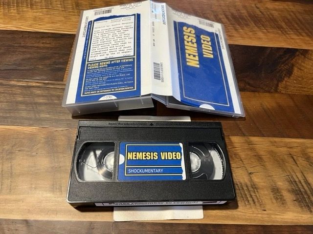 Shockumentary VHS - Nemesis Video - Obscure - Snapcase - Rare - OOP