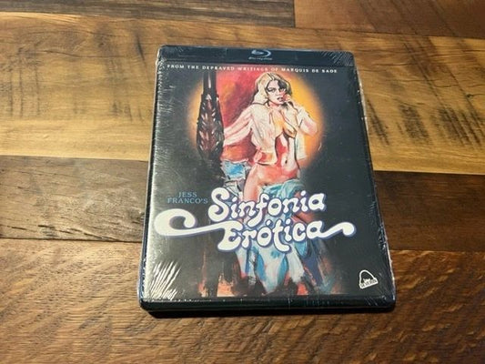 Sinfonia Erotica Blu ray - Severin Films - 80's Jess Franco Classic - Sealed/NEW