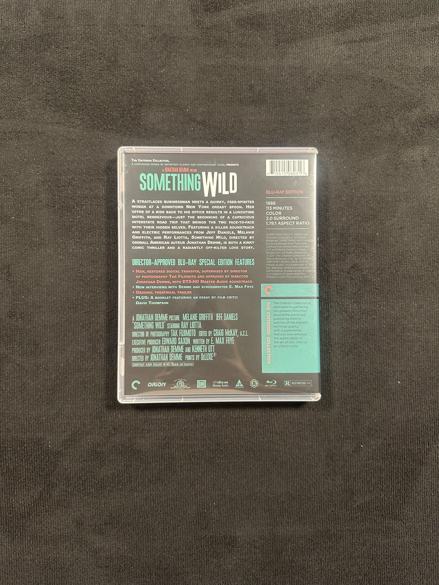 Something Wild (Blu-ray, 60's Classic, Criterion Collection)
