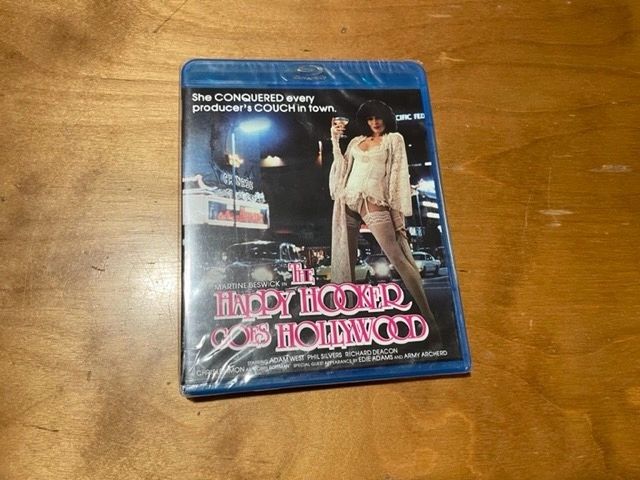 The Happy Hooker Goes Hollywood Blu ray - Scorpion Releasing - 80's Classic - NEW