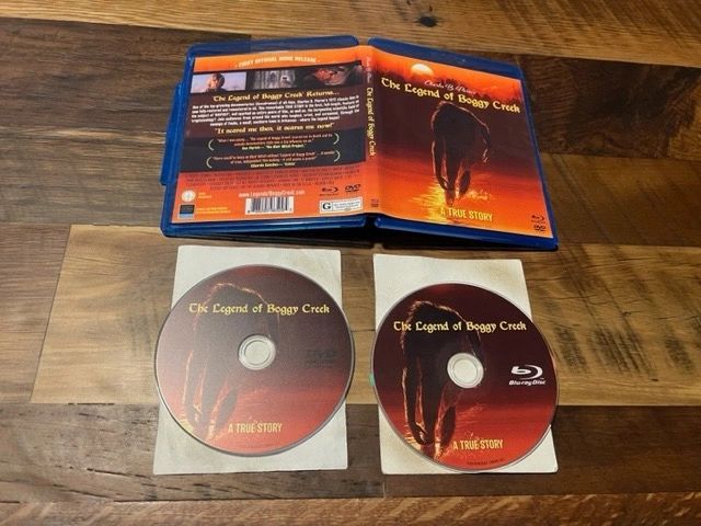 The Legend of Boggy Creek Blu ray/DVD - Official Release - Rare - 2 Disc