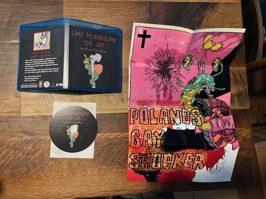 The Pleasure Of Sin Blu Ray - Toxic Fifth - Obscure - Official Release - Rare 1/100