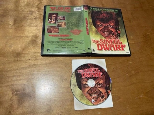 The Sinful Dwarf DVD - Severin Films - 70's Horror Classic - Demented