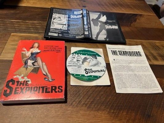 The Sexploiters DVD - Rare Seduction Cinema - Slipcover - 60's Classic - Norma Berke