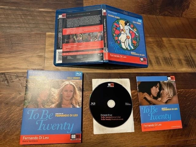 To Be Twenty Blu ray - Raro Video - Fernado Di Leo - Very Rare Slipcover - OOP