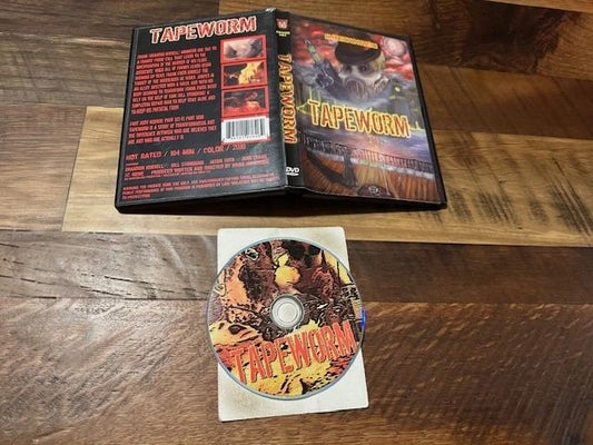 Tapeworm DVD - Obscure Horror - 2010 Horror - Low Budget - Rare - OOP