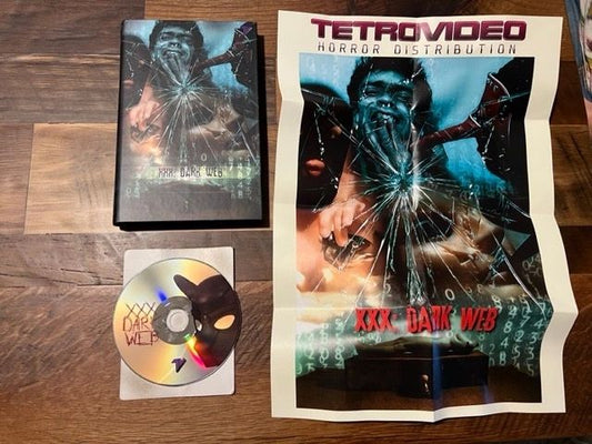 XXX: Dark Web DVD - Hardbox - Tetrovideo - Cover A - 300 Made - Poster