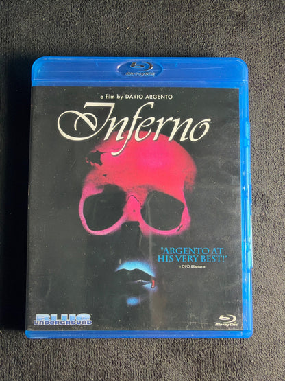 Inferno (Blu-ray, Blue Underground, 80's Classic Horror, Widescreen)