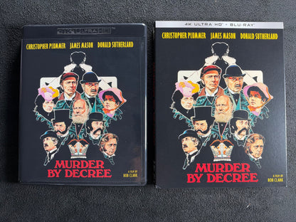 Murder by Decree (4K Ultra HD, Kino Lorber, Slipcover, 70's Classic Horror)