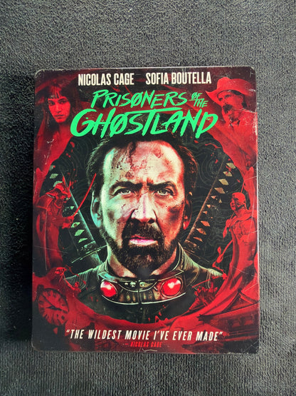 Prisoners of the Ghostland (4K Ultra HD, RLJE Films, Steelbook, No Digital)