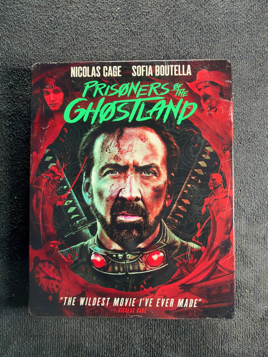 Prisoners of the Ghostland (4K Ultra HD, RLJE Films, Steelbook, No Digital)