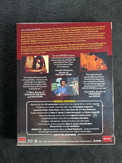 Hollywood 90028 (Blu-ray, Grindhouse Releasing, Slipcase, NEW/Sealed)