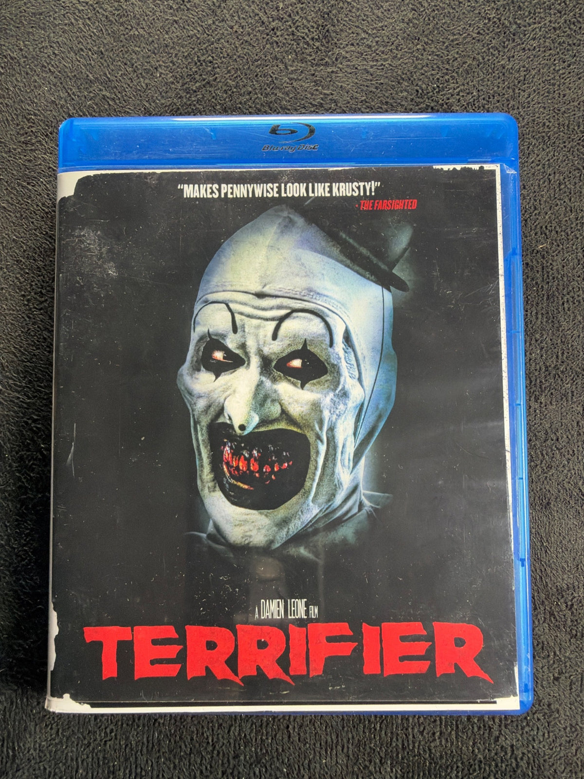 Terrifier (Blu-ray, Epic Pictures, Classic Clown Horror, Widescreen)