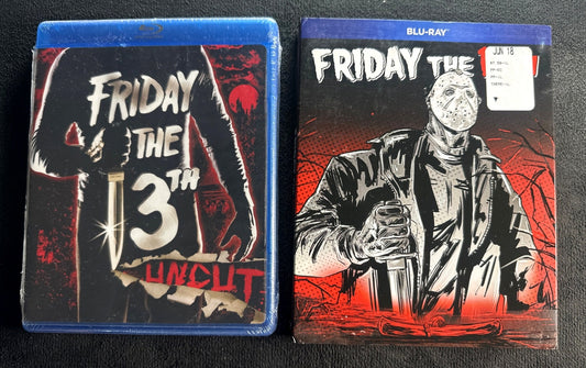 Friday the 13th Part 3 (Uncut) (Blu-ray, Paramount, Slipcover, NEW/Sealed)