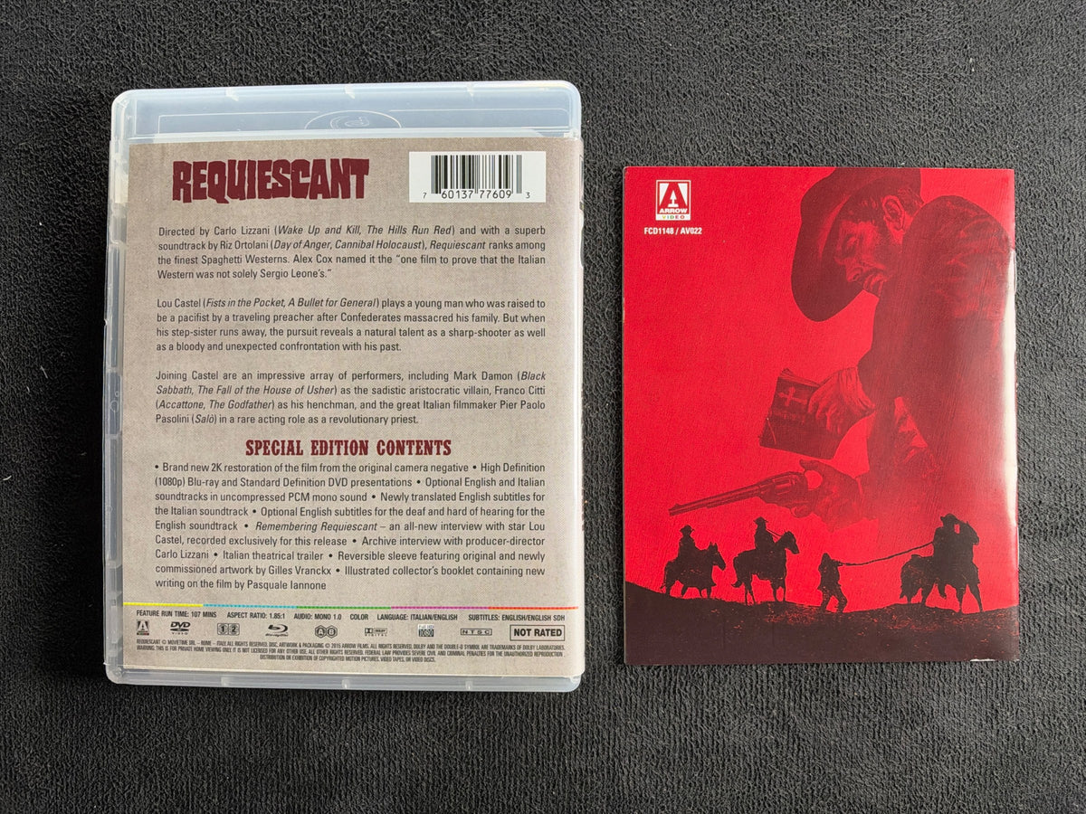 Requiescant (Blu-ray, Arrow Video, Booklet, Special Edition, 60's Classic)