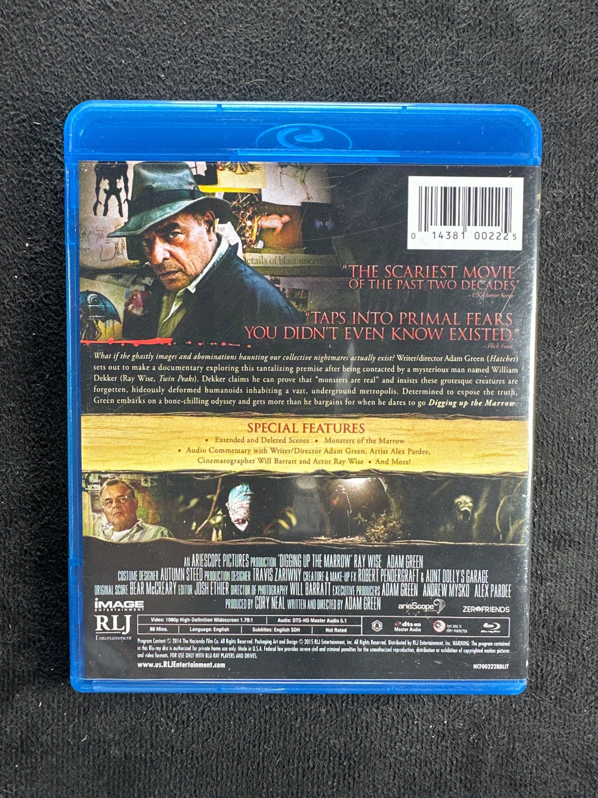 Digging Up the Marrow (Blu-ray, RLJE Films, Widescreen,  Classic)