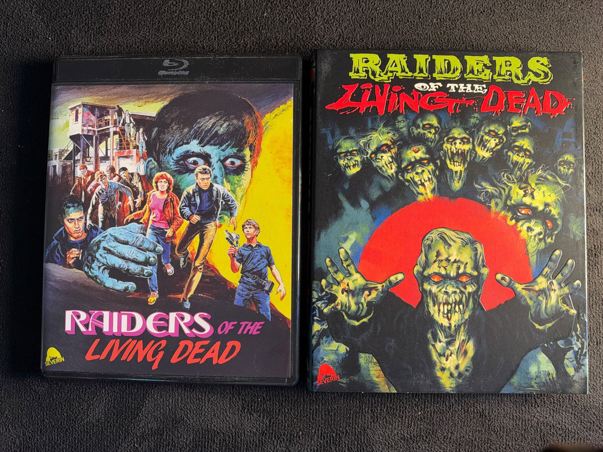 Raiders of the Living Dead (Blu-ray, Severin Films, Slipcover, 80's Horror)