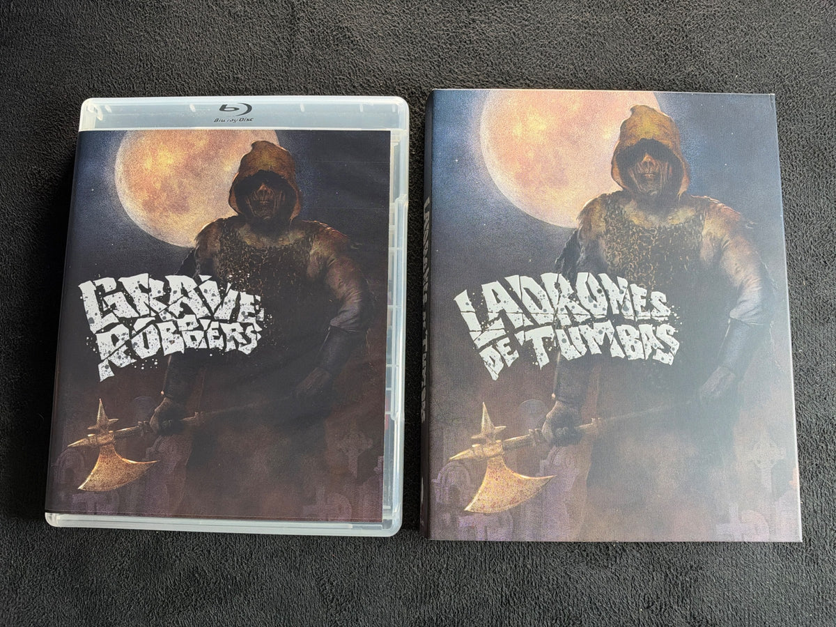 Grave Robbers (Ladrones de Tumbas) (Blu-ray, Vinegar Syndrome, Slipcover)