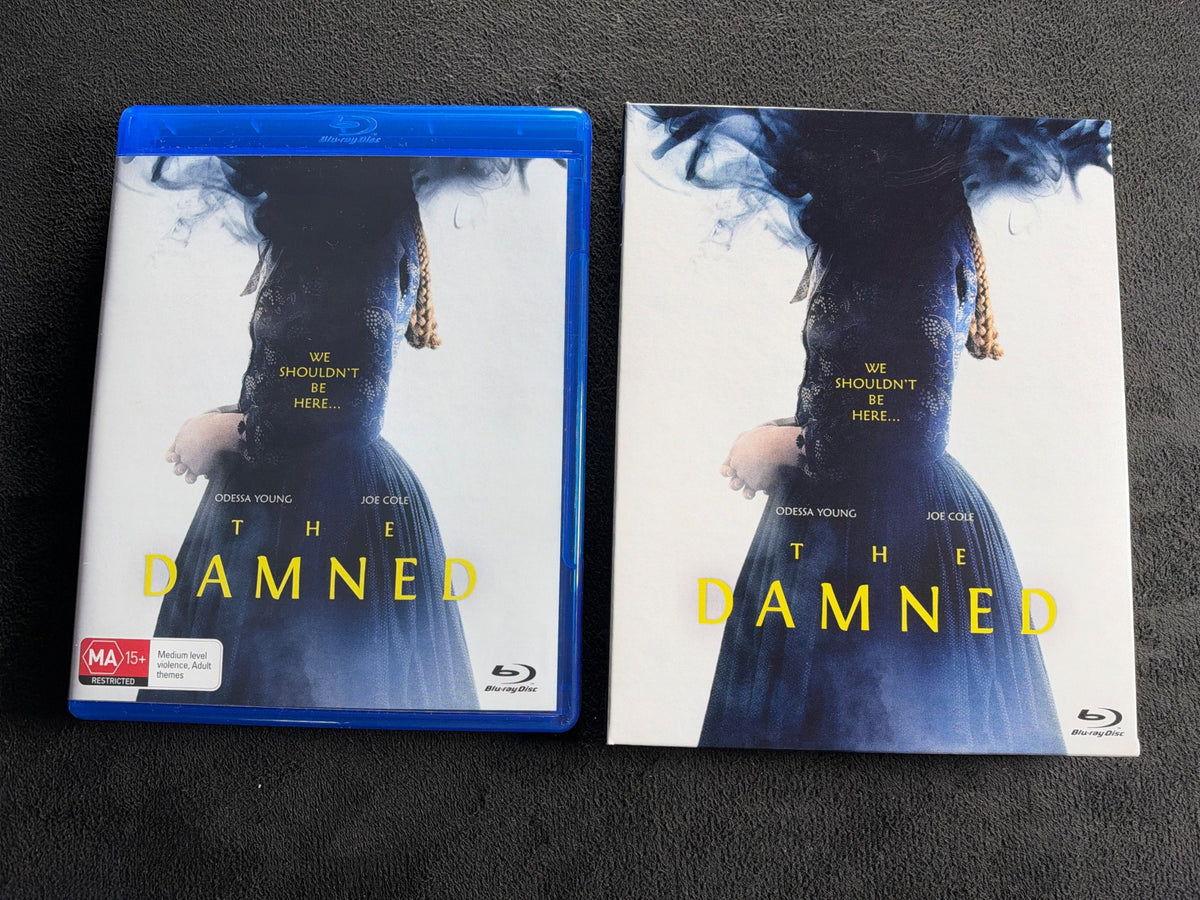 The Damned (Blu-ray, Via Vision Entertainment, Slipcase, 2024 Horror, Classic)
