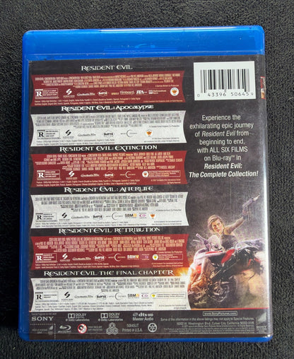 Resident Evil: The Complete Collection (Blu-ray, Sony Pictures)