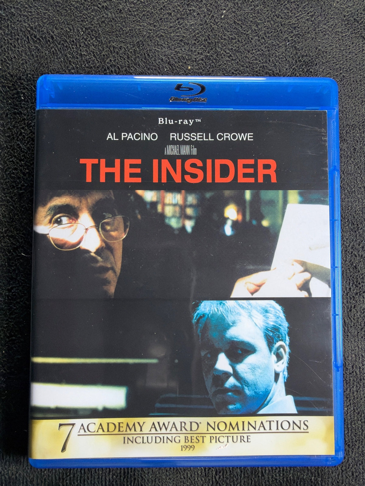 The Insider (Blu-ray, Touchstone, Russell Crowe Classic, Widescreen)