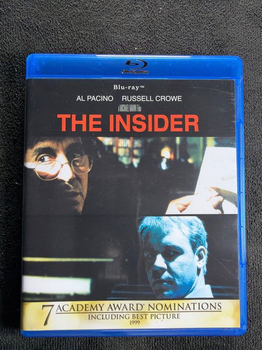 The Insider (Blu-ray, Touchstone, Russell Crowe Classic, Widescreen)