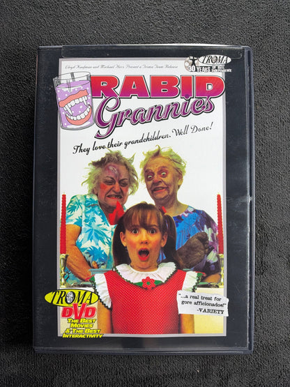 Rabid Grannies (DVD, Troma Entertainment, 80's Horror Classic)