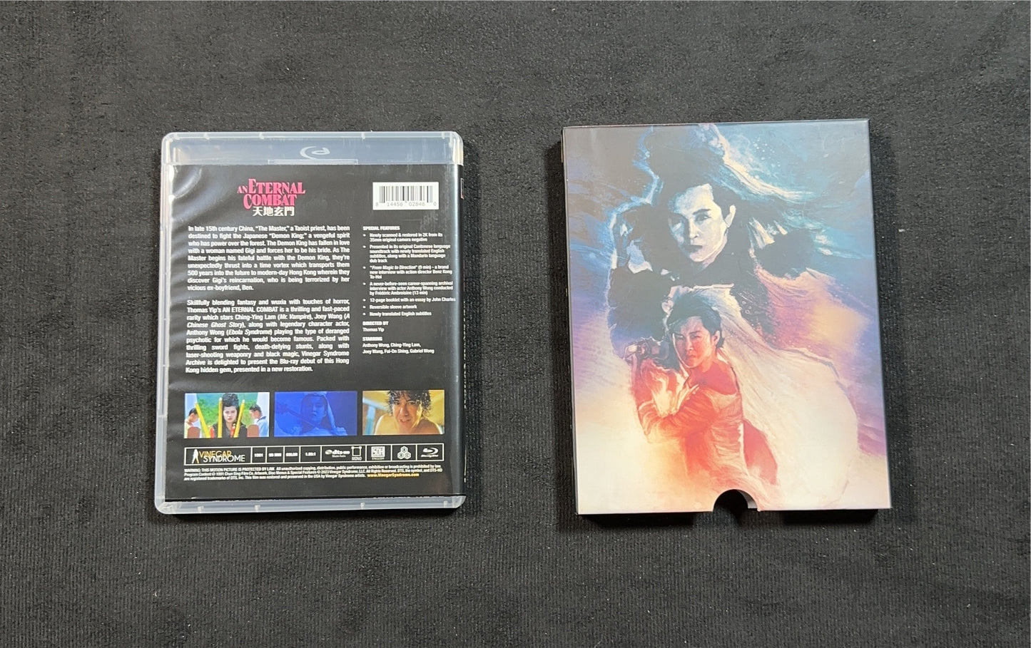 An Eternal Combat (Blu-ray, Vinegar Syndrome, 90's Foreign Classic  Slipcover)