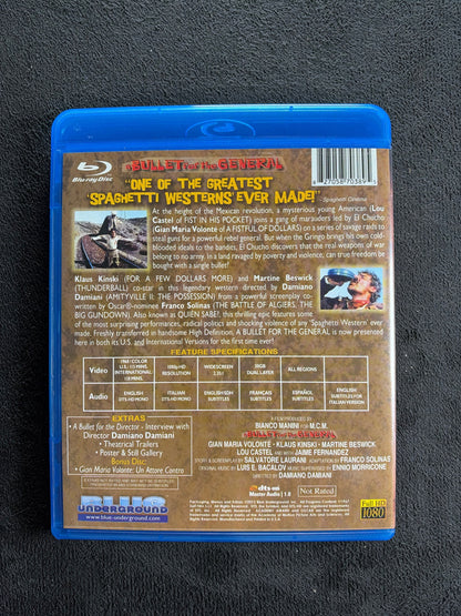 A Bullet for the General (Blu-ray, Blue Underground, 2 Disc Edition, OOP)