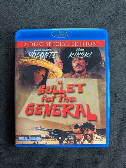 A Bullet for the General (Blu-ray, Blue Underground, 2 Disc Edition, OOP)