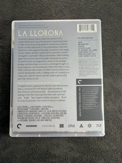 La Llorona (Blu-ray, Criterion Collection, Special Edition, 2019 Horror))