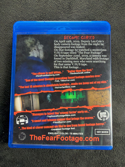 The Fear Footage 2: Curse of the Tape (Blu-ray, Very Rare Release)