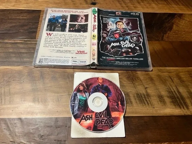 Ash Vs Evil Dead 1982 Movie DVD - Classic Horror