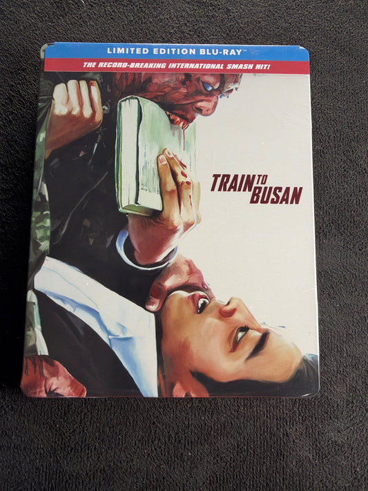 Train to Busan (Blu-ray, Well Go USA, Steelbook, Limited Ediiton, NEW/Sealed)