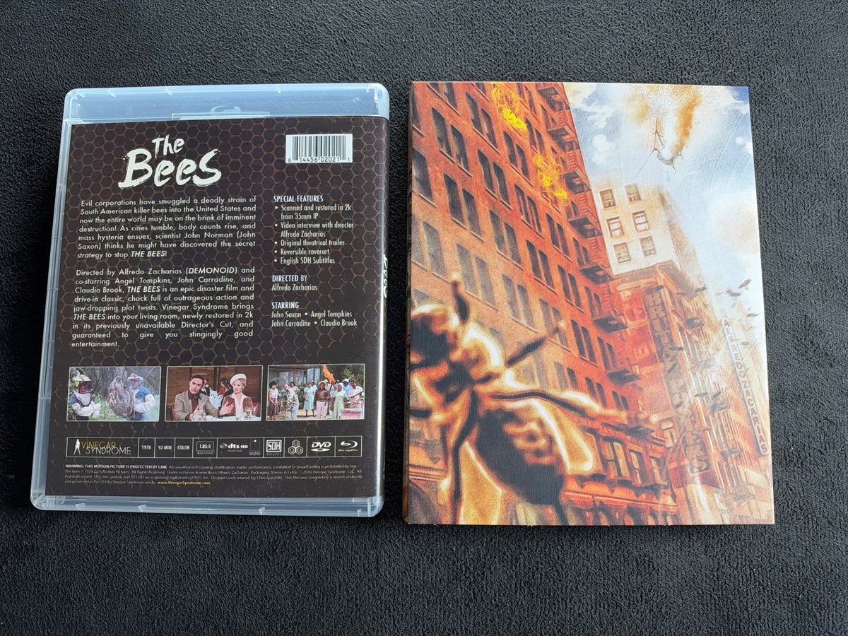 The Bees (Blu-ray, Vinegar Syndrome, Slipcover, 70's Classic Horror)