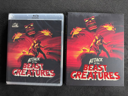 Attack of the Beast Creatures (Blu-ray, Vinegar Syndrome Partner, Slip, NEW)