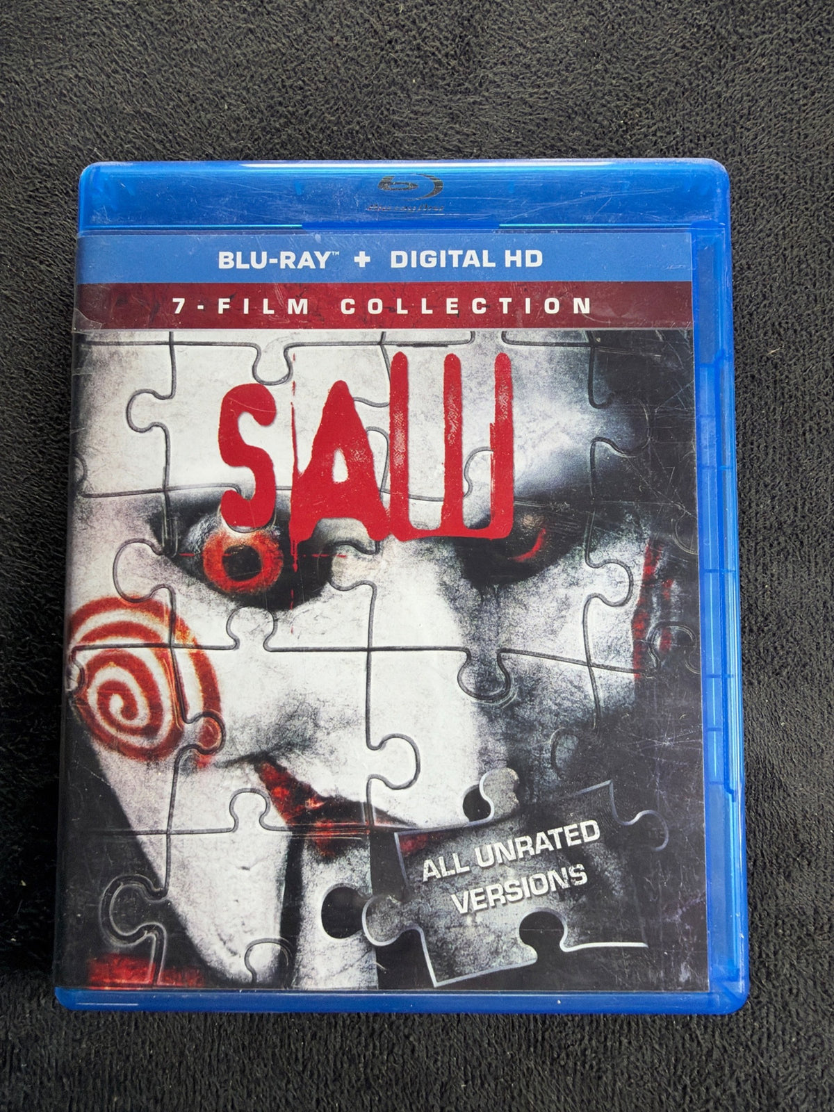 Saw: 7-Film Collection (Blu-ray, Lionsgate, Classic Horror Series, No Digital)