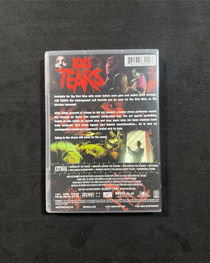 100 Tears (DVD,  Classic Clown Horror, Unearthed Films)