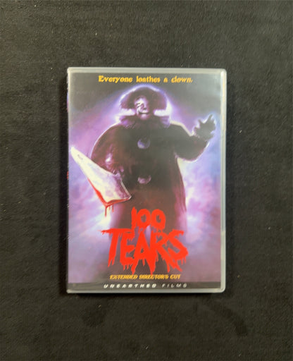 100 Tears (DVD,  Classic Clown Horror, Unearthed Films)