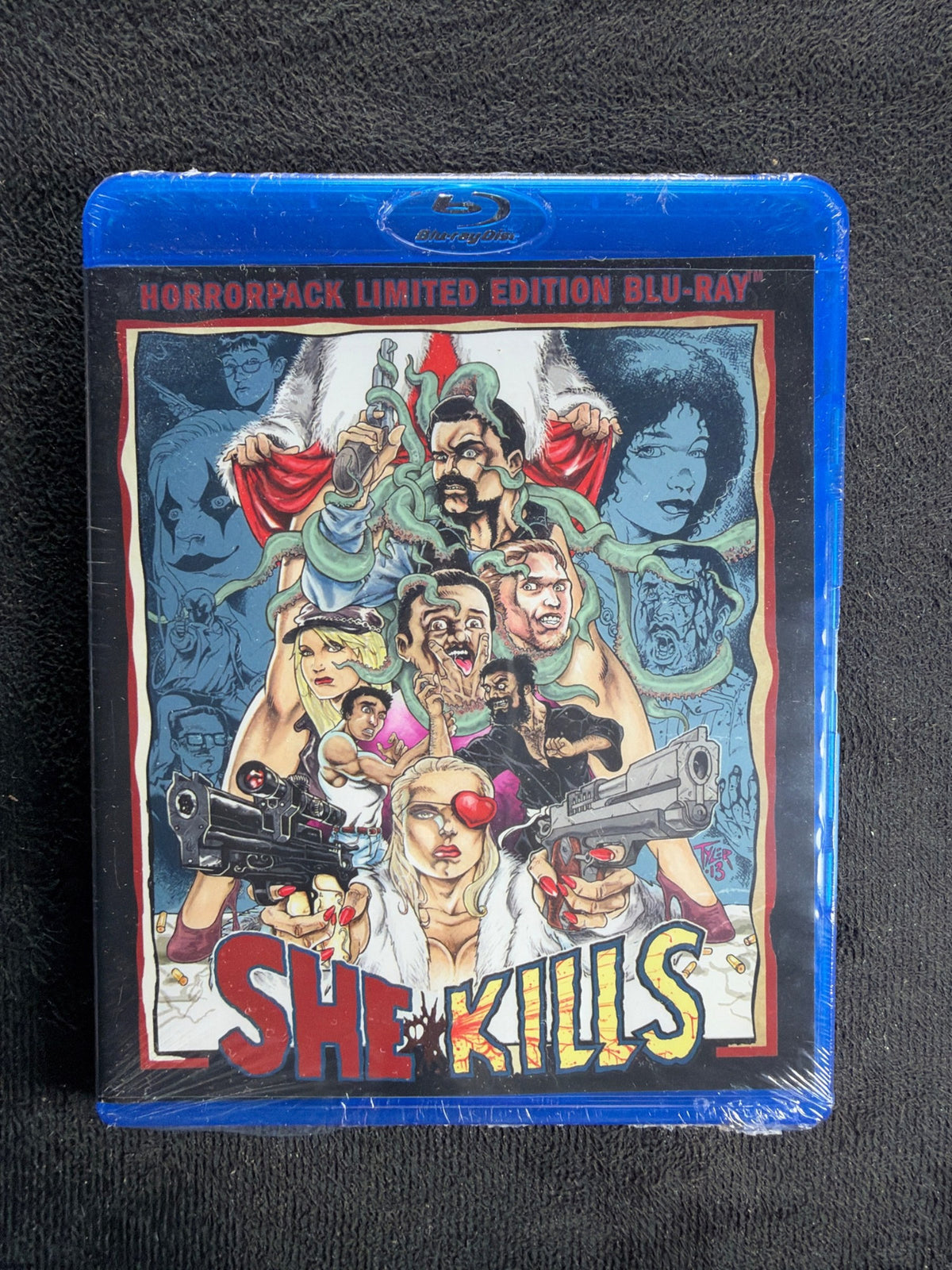 She Kills (Blu-ray, HorrorPack, 2016 Horror, Widescreen, NEW/Sealed)