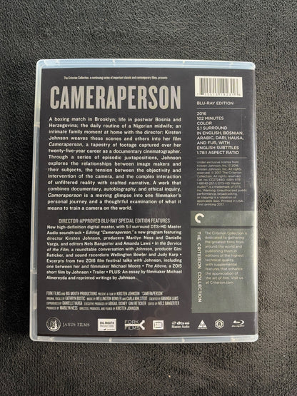 Cameraperson (Blu ray, Criterion Collection, Special Edition, 2008 Classic)