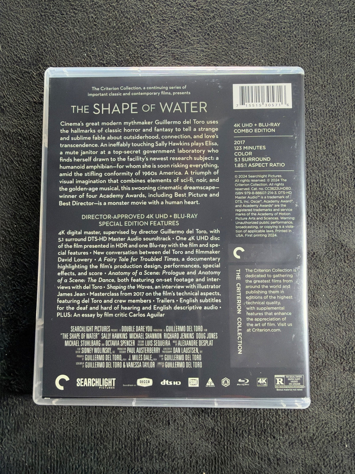 The Shape of Water (4K UHD, Criterion Collection, Special Edition, 2017 Classic)
