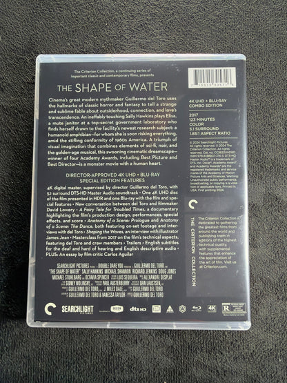 The Shape of Water (4K UHD, Criterion Collection, Special Edition, 2017 Classic)