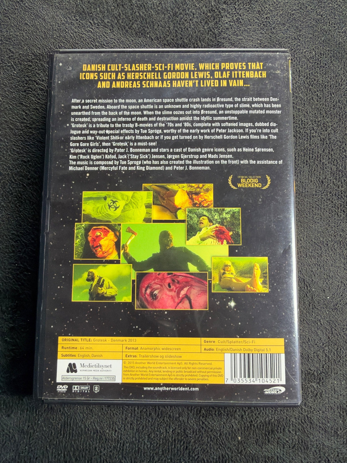 Grotesk (DVD, Another World Entertainment, Region 2, English Subs)