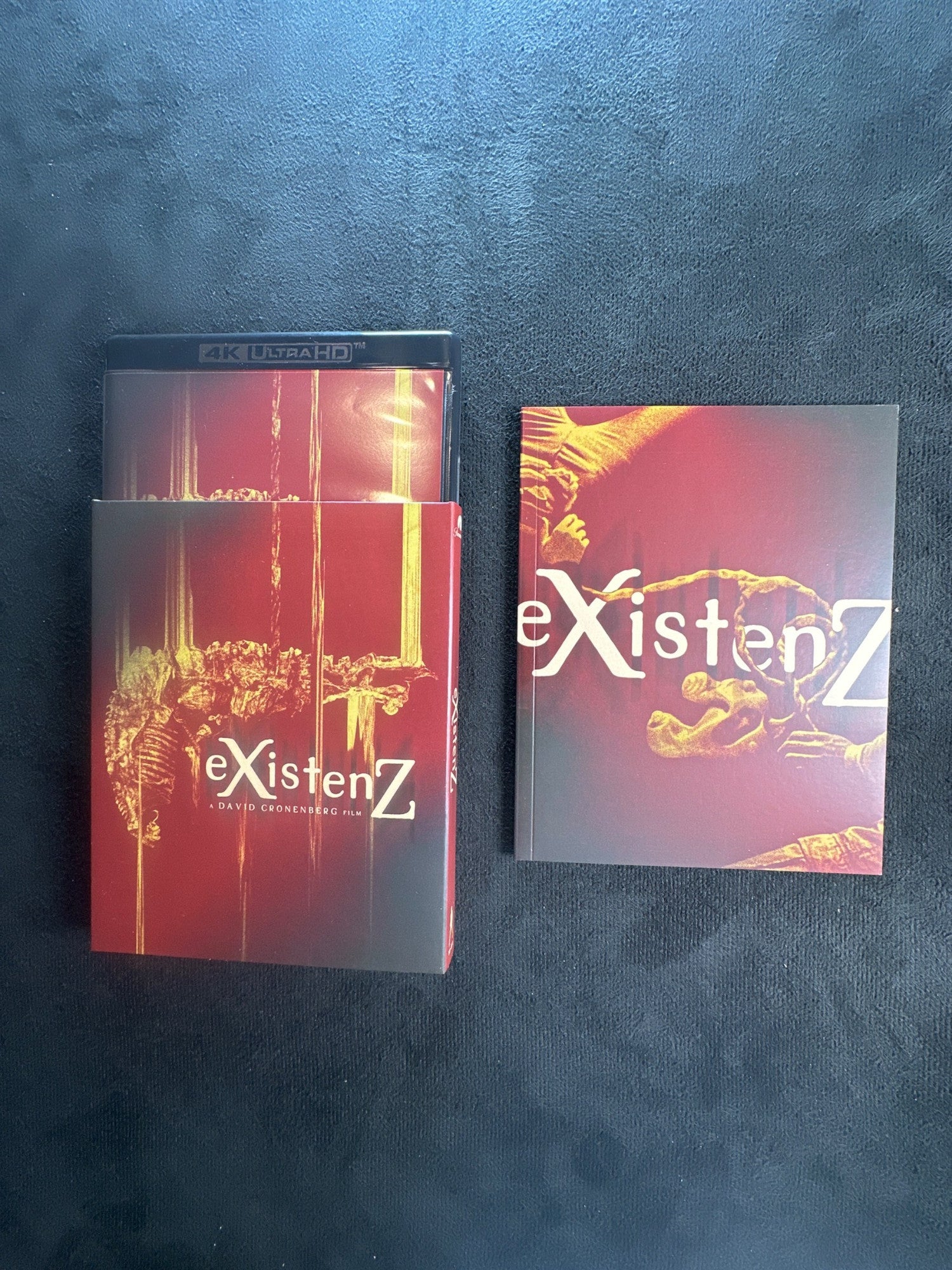 eXistenZ (4K UHD, Vinegar Syndrome, Rare Hard Slipcover, 90's Classic)