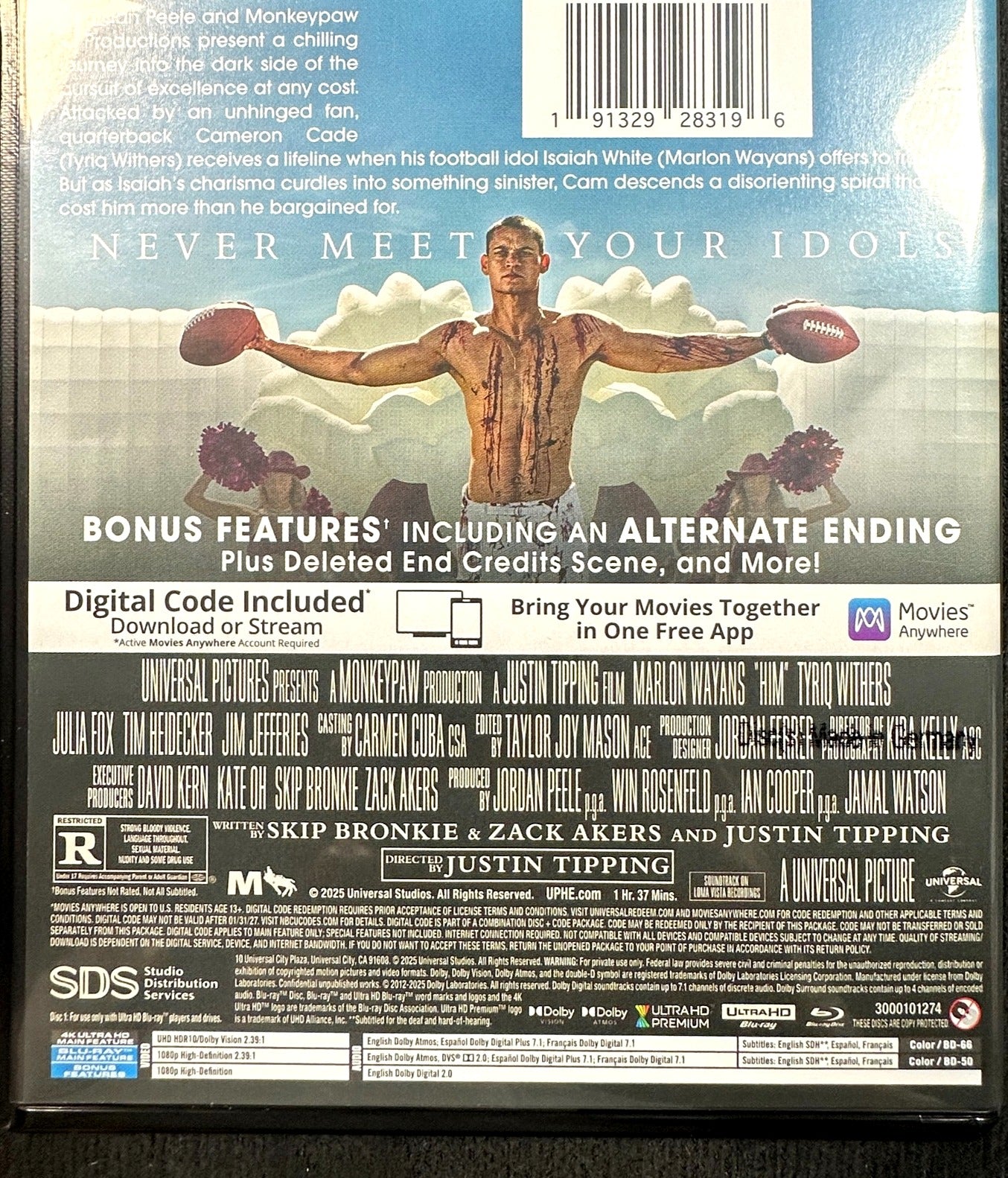 HIM (4K Ultra HD/Blu ray, Universal, 2 Disc, No Digital)